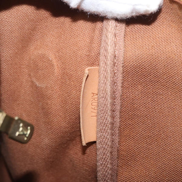 LOUIS VUITTON Monogram Gibeciere GM Shoulder Bag M42246 LV Auth ka179