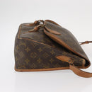 LOUIS VUITTON Monogram Gibeciere GM Shoulder Bag M42246 LV Auth ka179-3