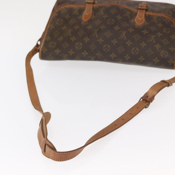 LOUIS VUITTON Monogram Gibeciere GM Shoulder Bag M42246 LV Auth ka179