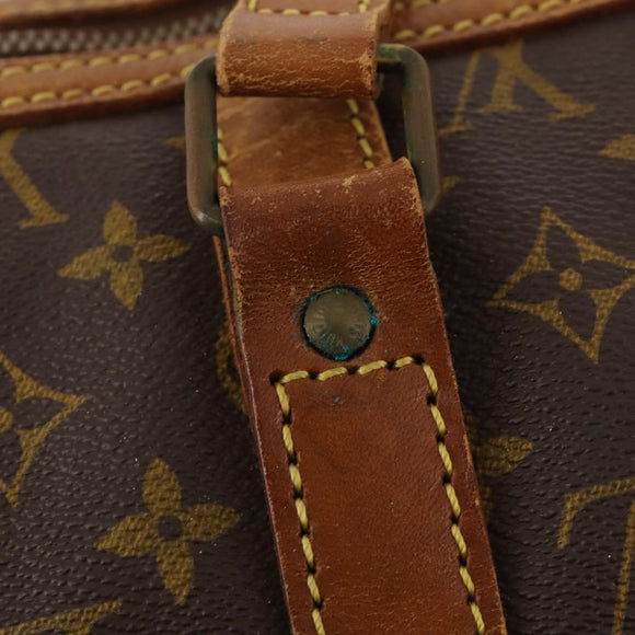LOUIS VUITTON Monogram Sac Souple 45 Boston Bag M41624 LV Auth ka1790