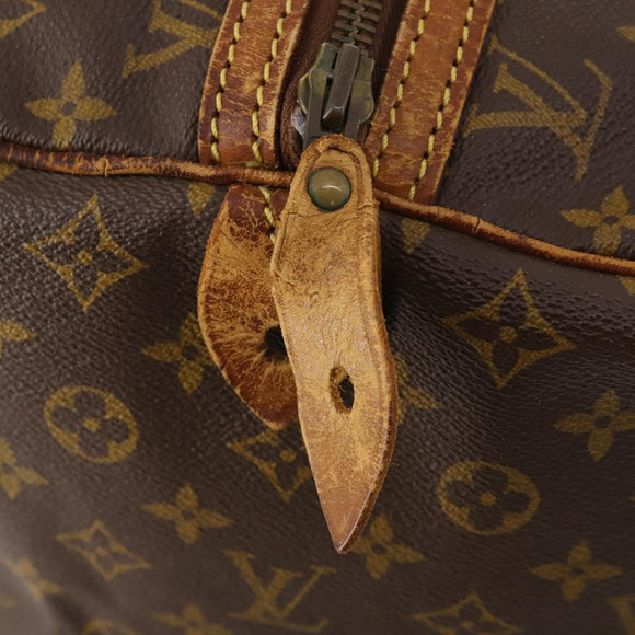 LOUIS VUITTON Monogram Sac Souple 45 Boston Bag M41624 LV Auth ka1790