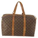 LOUIS VUITTON Monogram Sac Souple 45 Boston Bag M41624 LV Auth ka1790-2