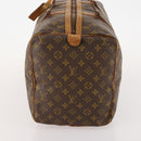 LOUIS VUITTON Monogram Sac Souple 45 Boston Bag M41624 LV Auth ka1790-3