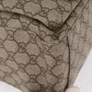GUCCI GG Supreme Hand Bag PVC Beige 140959 Auth ka1794-9