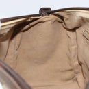 GUCCI GG Supreme Web Sherry Line Hand Bag PVC Beige 010 378 Auth ka1799-20