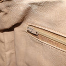 GUCCI GG Supreme Web Sherry Line Hand Bag PVC Beige 010 378 Auth ka1799-21