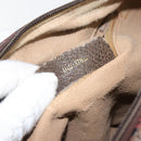 GUCCI GG Supreme Web Sherry Line Hand Bag PVC Beige 010 378 Auth ka1799-23