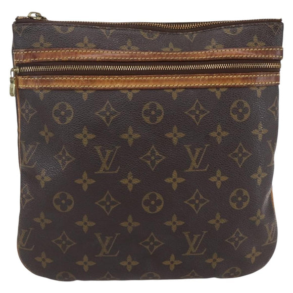 LOUIS VUITTON Monogram Pochette Bosphore Shoulder Bag M40044 LV Auth ka180
