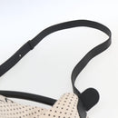 LOEWE Shoulder Bag Canvas 2way White Silver Auth ka1801M-15