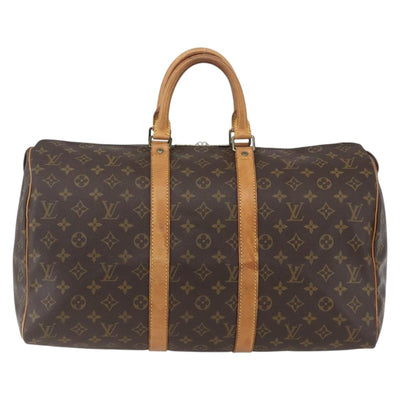 LOUIS VUITTON Monogram Keepall 45 Boston Bag M41428 LV Auth ka1807 - 0
