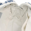 Christian Dior Trotter Canvas Hand Bag Pile Blue Auth ka1808-18