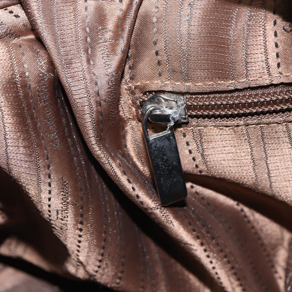 Salvatore Ferragamo Gancini Hand Bag Leather Red Silver Auth ka1809V