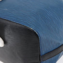LOUIS VUITTON Epi Petit Noe Shoulder Bag Bicolor Black Blue M44152 Auth ka181-15