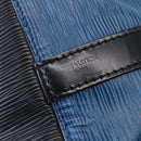LOUIS VUITTON Epi Petit Noe Shoulder Bag Bicolor Black Blue M44152 Auth ka181-17