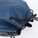 LOUIS VUITTON Epi Petit Noe Shoulder Bag Bicolor Black Blue M44152 Auth ka181-6
