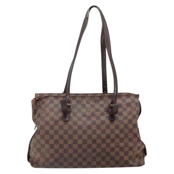 LOUIS VUITTON Damier Ebene Chelsea Tote Bag N51119 LV Auth ka1812