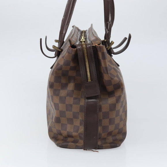 LOUIS VUITTON Damier Ebene Chelsea Tote Bag N51119 LV Auth ka1812