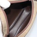 Burberrys Nova Check Shoulder Bag Canvas Beige Gold Auth ka1816-12