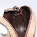 Burberrys Nova Check Shoulder Bag Canvas Beige Gold Auth ka1816-17