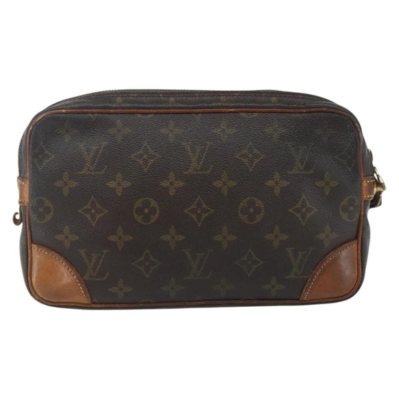 LOUIS VUITTON Monogram Marly Dragonne GM Clutch Bag M51825 LV Auth ka1819