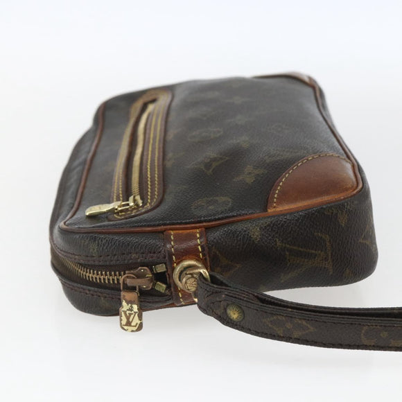 LOUIS VUITTON Monogram Marly Dragonne GM Clutch Bag M51825 LV Auth ka1819