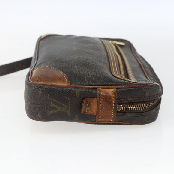 LOUIS VUITTON Monogram Marly Dragonne GM Clutch Bag M51825 LV Auth ka1819