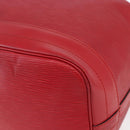 LOUIS VUITTON Epi Noe Shoulder Bag Red M44007 LV Auth ka182-12