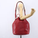 LOUIS VUITTON Epi Noe Shoulder Bag Red M44007 LV Auth ka182-20