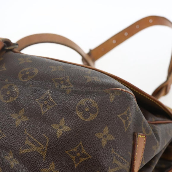 LOUIS VUITTON Monogram Saumur 35 Shoulder Bag M42254 LV Auth ka1823