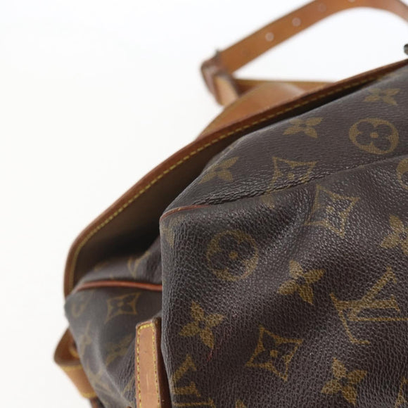 LOUIS VUITTON Monogram Saumur 35 Shoulder Bag M42254 LV Auth ka1823
