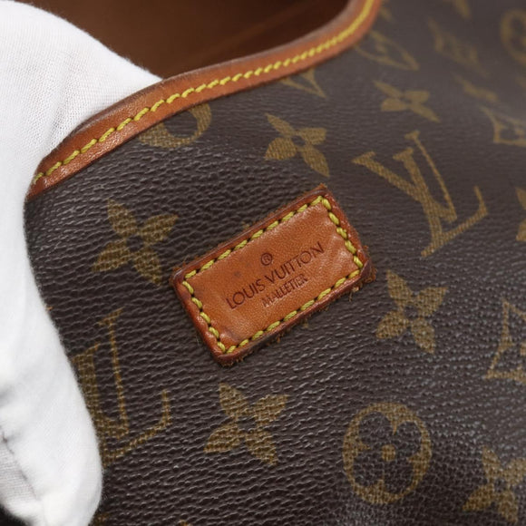 LOUIS VUITTON Monogram Saumur 35 Shoulder Bag M42254 LV Auth ka1823