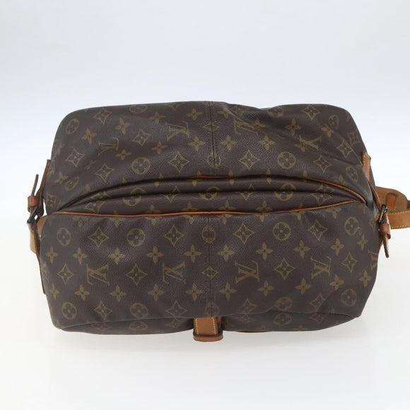LOUIS VUITTON Monogram Saumur 35 Shoulder Bag M42254 LV Auth ka1823