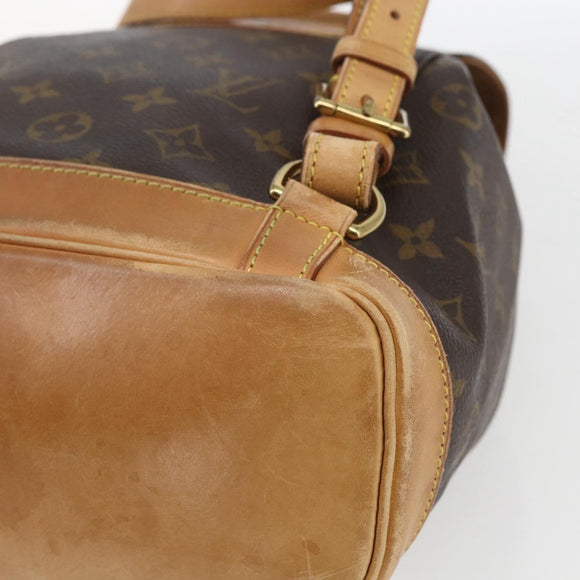 LOUIS VUITTON Monogram Montsouris MM Backpack M51136 LV Auth ka1825