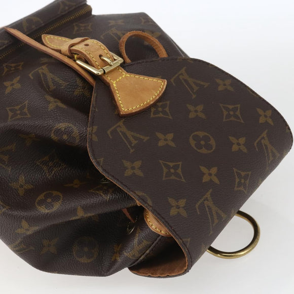 LOUIS VUITTON Monogram Montsouris MM Backpack M51136 LV Auth ka1825