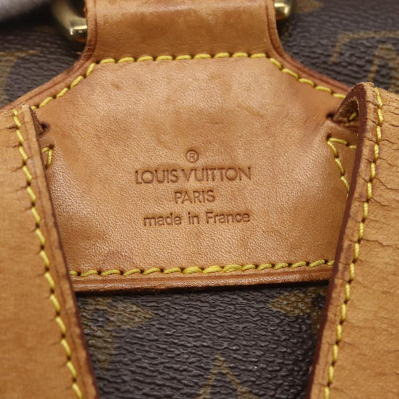 LOUIS VUITTON Monogram Montsouris MM Backpack M51136 LV Auth ka1825