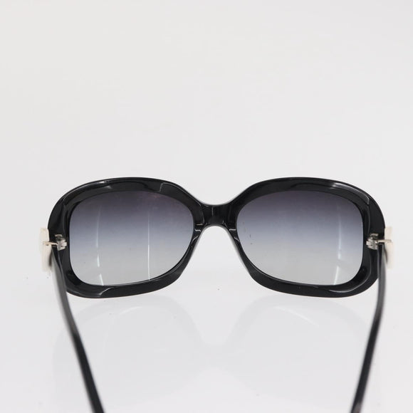 CHANEL Sunglasses plastic Black CC Auth ka1827