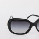CHANEL Sunglasses plastic Black CC Auth ka1827-4