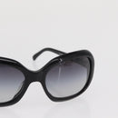 CHANEL Sunglasses plastic Black CC Auth ka1827-5
