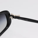 CHANEL Sunglasses plastic Black CC Auth ka1827-9