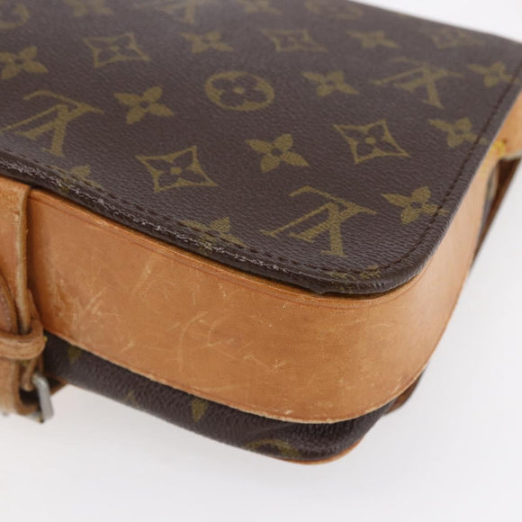 LOUIS VUITTON Monogram Cartouchiere MM Shoulder Bag Vintage M51253 LV Auth ka183