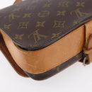 LOUIS VUITTON Monogram Cartouchiere MM Shoulder Bag Vintage M51253 LV Auth ka183-17