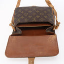 LOUIS VUITTON Monogram Cartouchiere MM Shoulder Bag Vintage M51253 LV Auth ka183-18