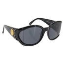 Gianni Versace Sunglasses plastic Black Auth ka1830-1
