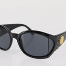 Gianni Versace Sunglasses plastic Black Auth ka1830-5