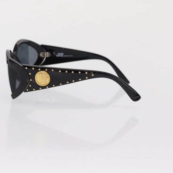 Gianni Versace Sunglasses plastic Black Auth ka1830