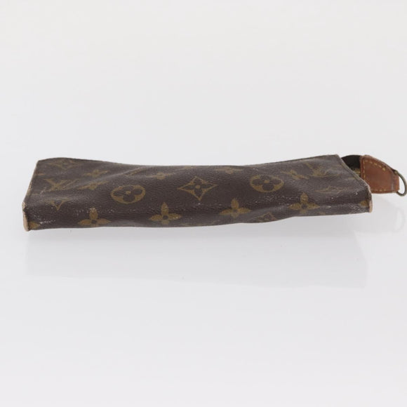 LOUIS VUITTON Monogram Bucket GM Accessory Pouch LV Auth ka1831