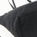 PRADA Tote Bag Nylon Black Silver Auth ka1832-16