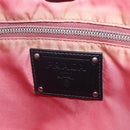 PRADA Tote Bag Nylon Black Silver Auth ka1832-10