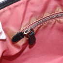 PRADA Tote Bag Nylon Black Silver Auth ka1832-17