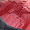 PRADA Tote Bag Nylon Black Silver Auth ka1832-18